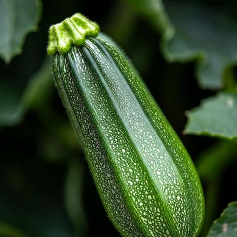 Courgette verte d'Italie