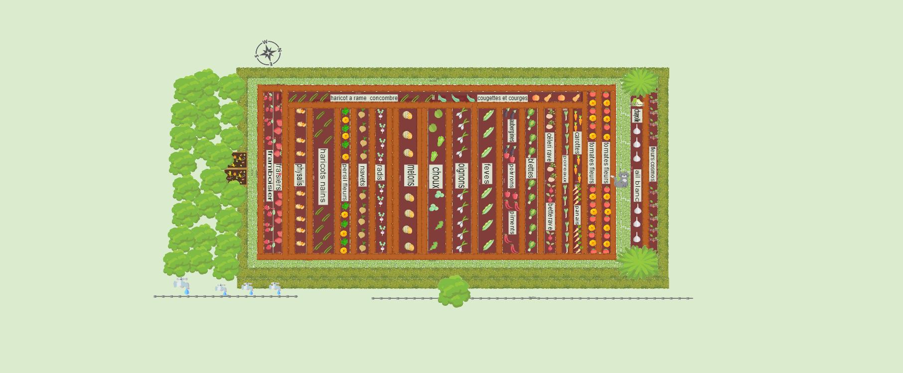 potager des PP 2024