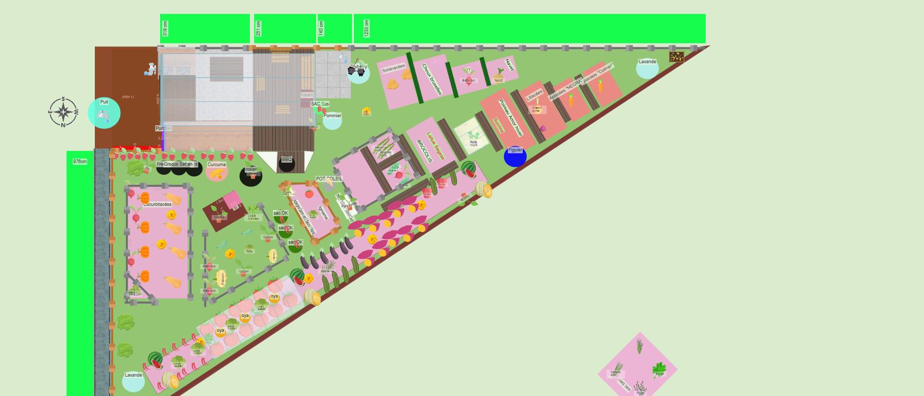 Jardin 2024 150m2