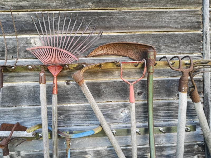 C'est le bon moment de nettoyer vos outils de jardin