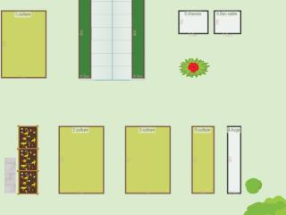 Base potager vide