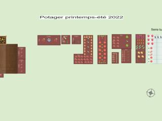 Mon potager printemps-été 2022